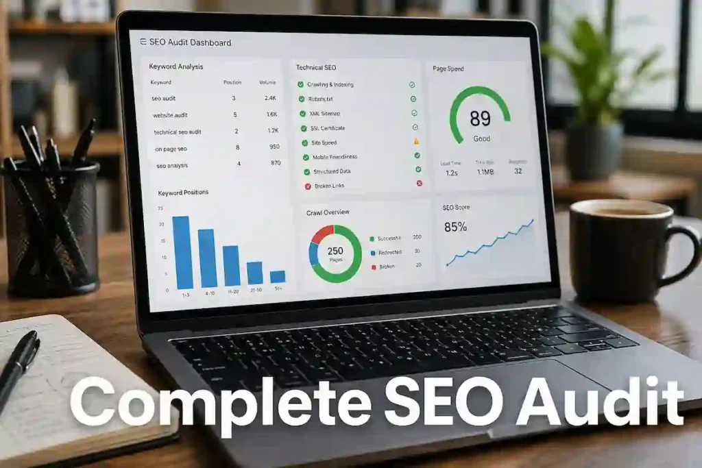 SEO Service in the USA technical SEO audit process